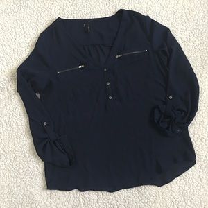 Maurice’s Zipper Detail Top